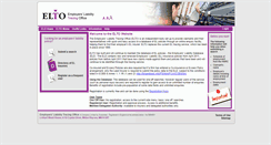 Desktop Screenshot of eld.elto.org.uk